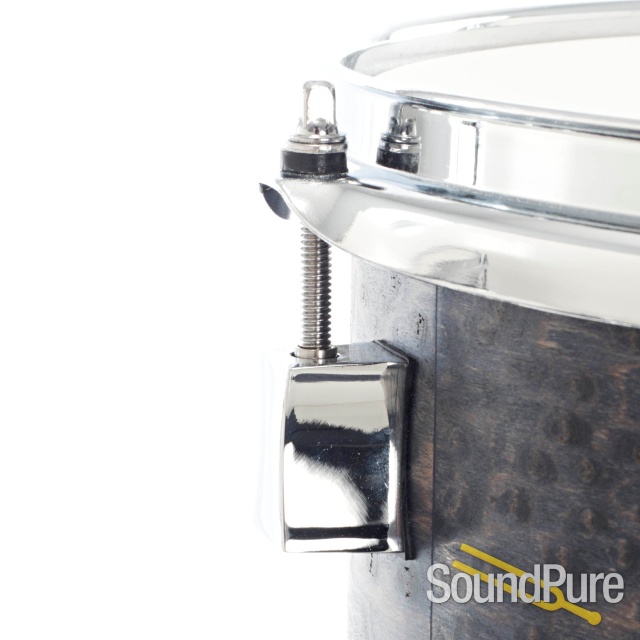Pork Pie 4pc Maple Drum Set- Brandied Peach-Royal Blue Oil — image 2