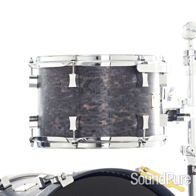 Pork Pie 4pc Maple Drum Set- Brandied Peach-Royal Blue Oil — image 4