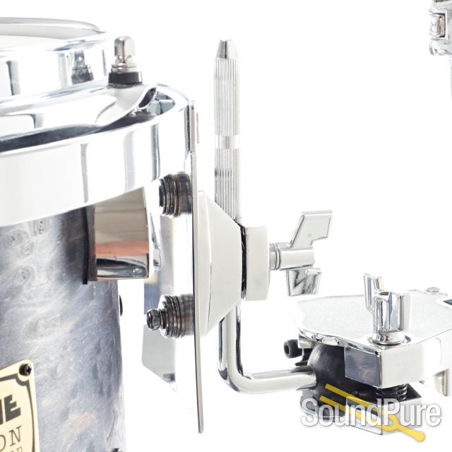 Pork Pie 4pc Maple Drum Set- Brandied Peach-Royal Blue Oil — image 5