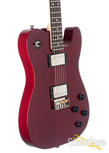Tuttle Custom Classic T Angus Red Electric Guitar #679 — image 3