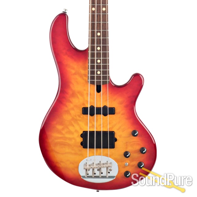 Lakland Skyline 44-02 Dlx Cherry Sunburst #120228704 - Used — image 1