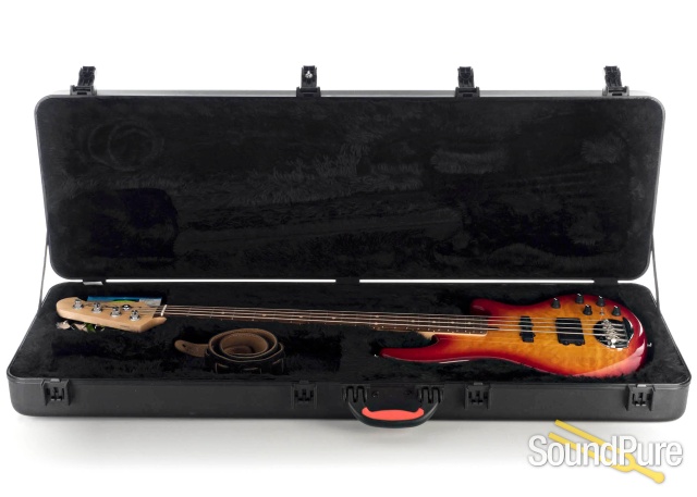 Lakland Skyline 44-02 Dlx Cherry Sunburst #120228704 - Used — image 4