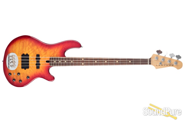 Lakland Skyline 44-02 Dlx Cherry Sunburst #120228704 - Used — image 8