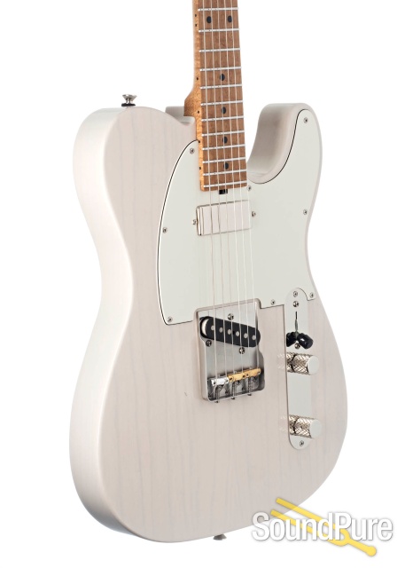 Tuttle Custom Classic Hollow T Mary Kay White Guitar #682 — image 3