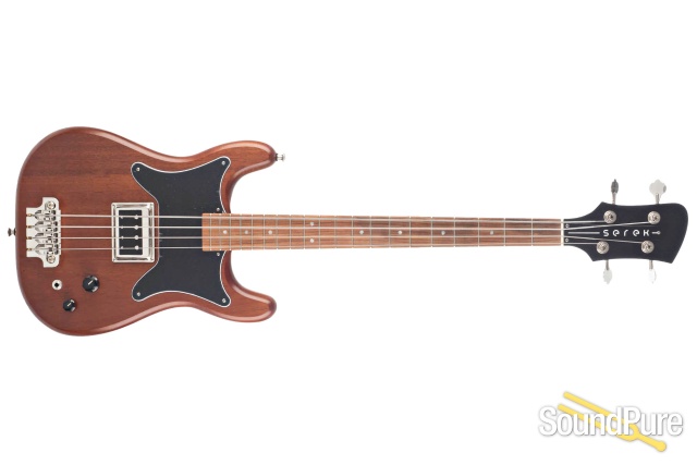 Serek Midwestern Aged Walnut Short Scale Bass #MW-143 — image 8