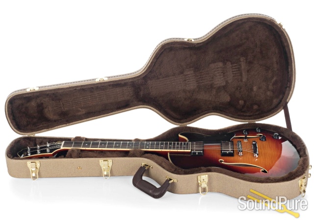 Comins GCS-1 Autumn Burst Semi-Hollow Electric #112374 — image 4