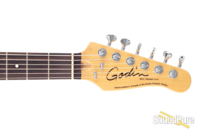 Godin Passion RG3 Trans Red Flame #12325106 - Used — image 5
