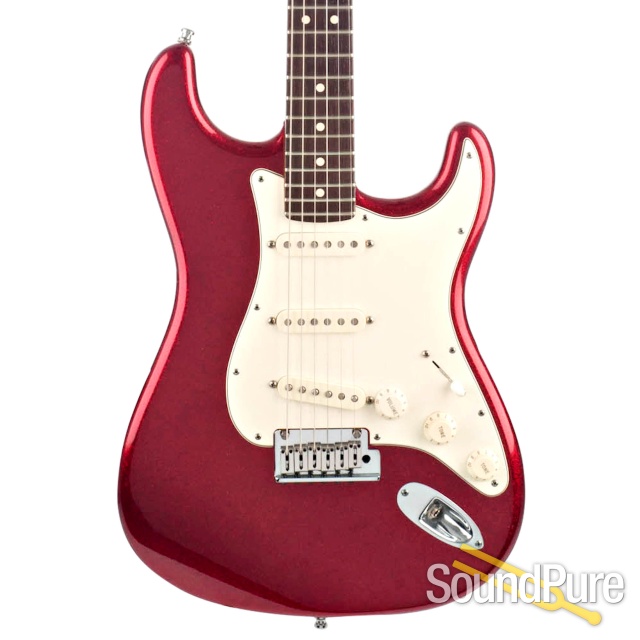 Fender Custom Classic Strat Red Sparkle #CZ514799 - Used — image 1