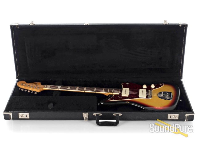 Fender Vintage '66 Jazzmaster 3-Tone Sunburst #164209 - Used — image 4