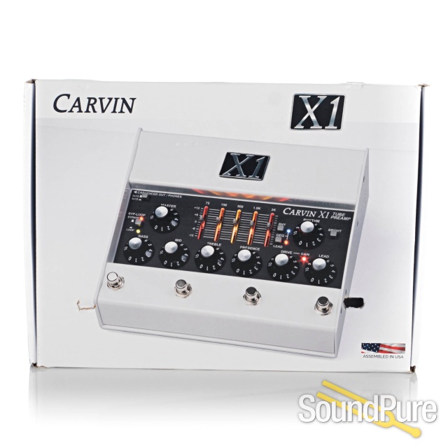 Carvin X1 Tube Preamp Pedal - Used — image 2