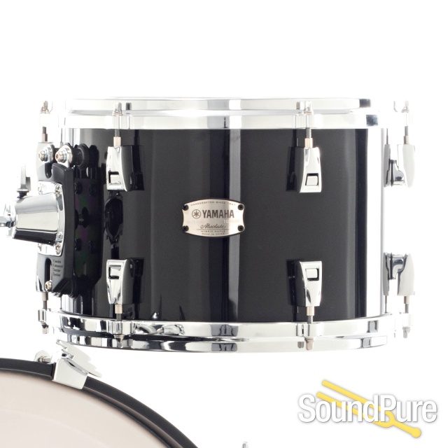 Yamaha 3pc Absolute Hybrid Maple Drum Set-Solid Black -20 — image 2