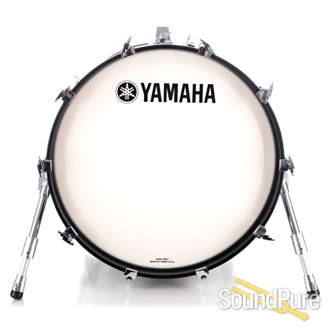 Yamaha 3pc Absolute Hybrid Maple Drum Set-Solid Black -20 — image 4