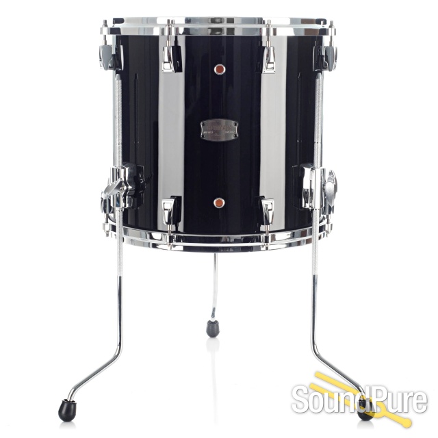 Yamaha 3pc Absolute Hybrid Maple Drum Set-Solid Black -20 — image 7