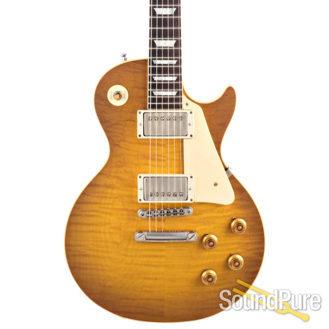 Gibson CS '59 Les Paul Standard RI Green Lemon #98274 - Used — image 1
