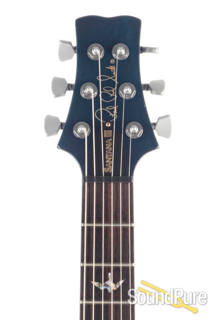 PRS Santana III Turquoise Electric Guitar #2 65083 - Used — image 3