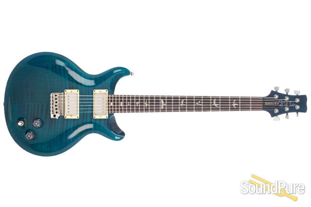 PRS Santana III Turquoise Electric Guitar #2 65083 - Used — image 8