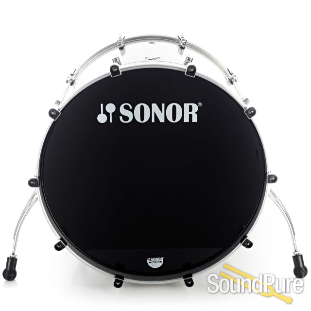 Sonor 17.5x24 Prolite Bass Drum-Silver Sparkle