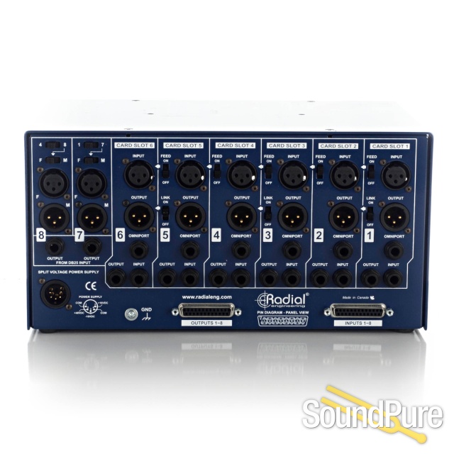 Radial Engineering SixPack - 6 Slot 500 Chassis - Used — image 2