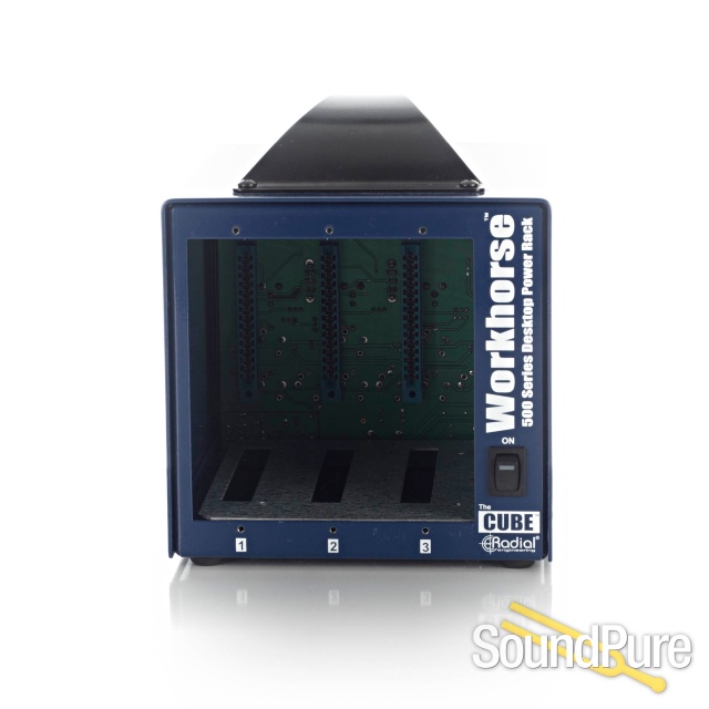 Radial Engineering Workhorse Cube 3-Slot 500 Chassis - Used — image 1
