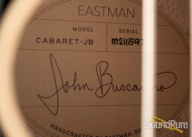 Eastman Cabaret-JB Nylon String Archtop #M2115971 — image 4