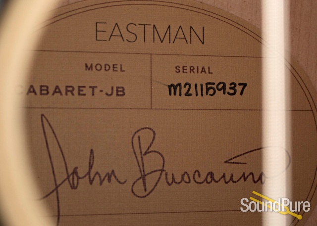 Eastman Cabaret-JB Nylon String Archtop #M2115937 — image 4