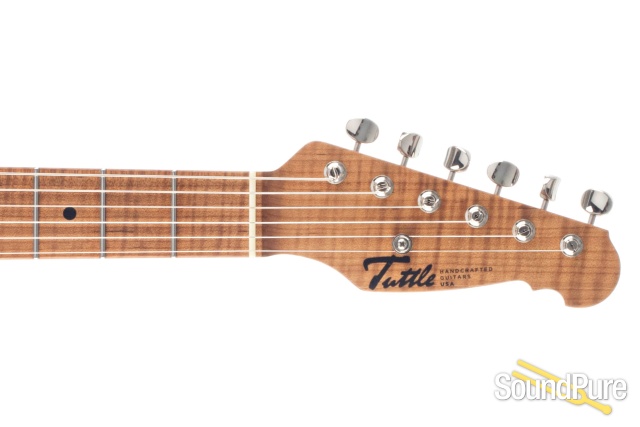Tuttle Hollow T Faded Ice Tea Electric Guitar #688 — image 4