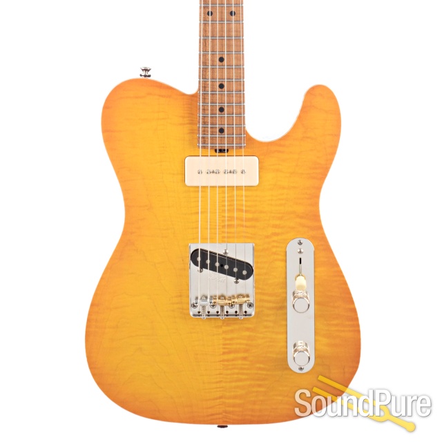 Tuttle Hollow T Faded Ice Tea Electric Guitar #688 — image 1