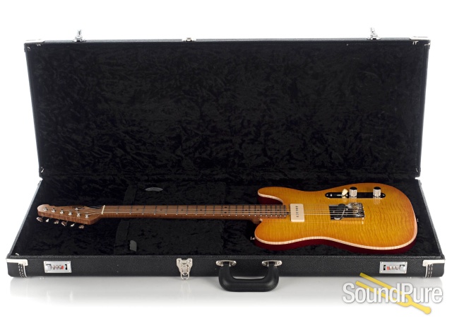 Tuttle Hollow T Faded Ice Tea Electric Guitar #688 — image 5