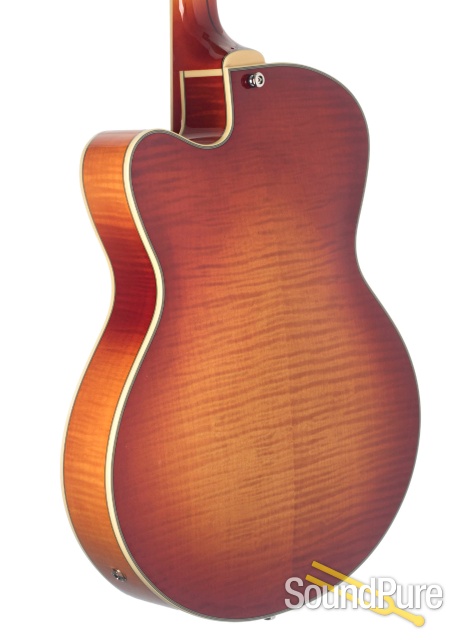 Comins GCS-16-2 Violin Burst Archtop Guitar #218050 — image 2