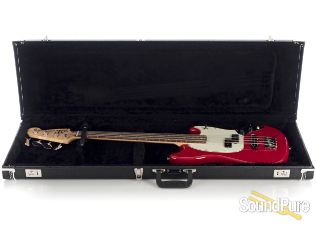 Fender Player Mustang PJ Bass Dakota Red #MX16775707 - Used — image 4