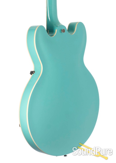 Epiphone Casino VT TQ Turquoise Guitar #R96L-0182 - Used — image 2