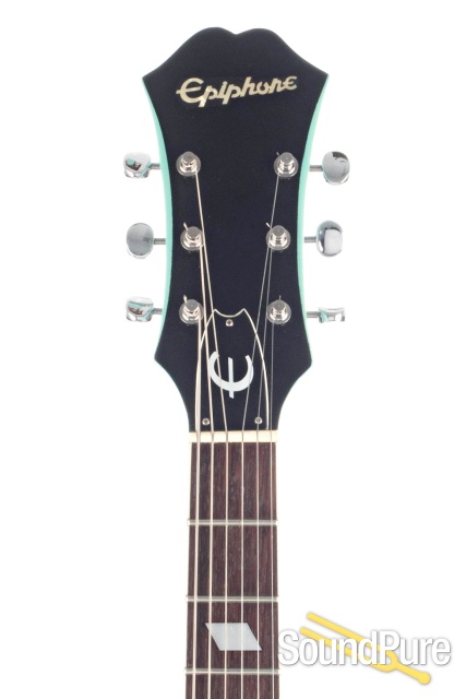 Epiphone Casino VT TQ Turquoise Guitar #R96L-0182 - Used — image 5