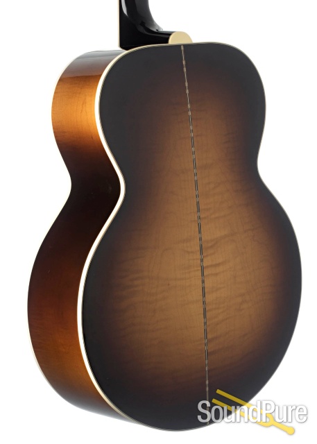 Gibson SJ-200 Sunburst Sitka/Flame Maple #00957075 - Used — image 2