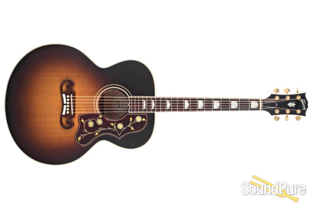 Gibson SJ-200 Sunburst Sitka/Flame Maple #00957075 - Used — image 9
