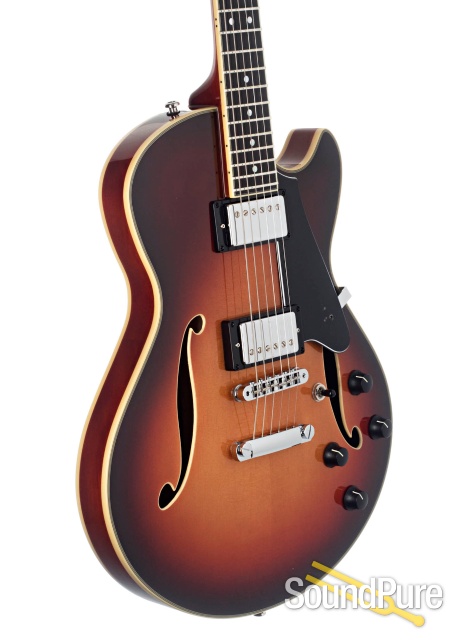 Comins GCS-1ES Autumn Burst Semi-Hollow Guitar #112257 — image 3