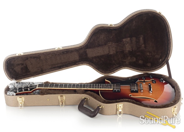 Comins GCS-1ES Autumn Burst Semi-Hollow Guitar #112257 — image 4