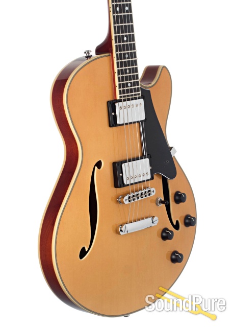 Comins GCS-1ES Vintage Blond Semi-Hollow Electric #112256 — image 3