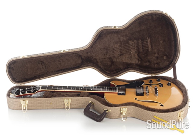 Comins GCS-1ES Vintage Blond Semi-Hollow Electric #112256 — image 4