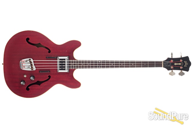 Guild 1967 Starfire Bass Cherry Red #BA 1599 - Used — image 11