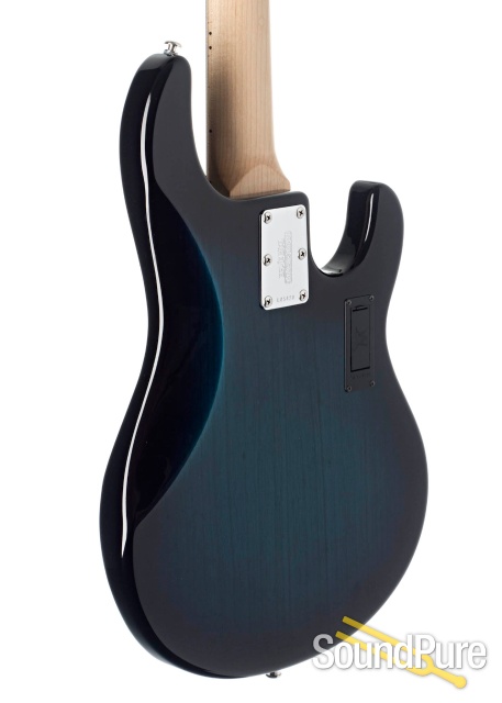 Ernie Ball StingRay5 Pacific Blue Burst #L05420 - Used — image 2