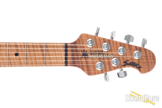 Ernie Ball Music Man Sabre Honeysuckle #G99035 - Used — image 5
