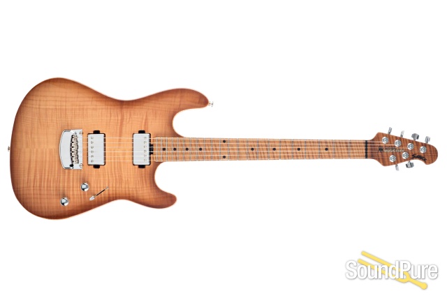 Ernie Ball Music Man Sabre Honeysuckle #G99035 - Used — image 8