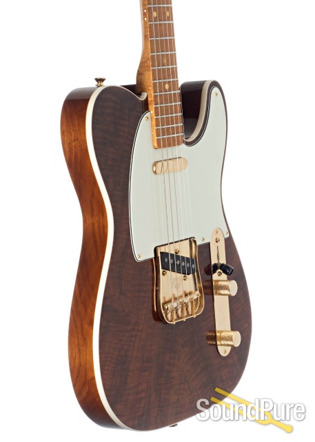 Fender CS Artisan Telecaster Claro Walnut #CZ528599 - Used — image 3