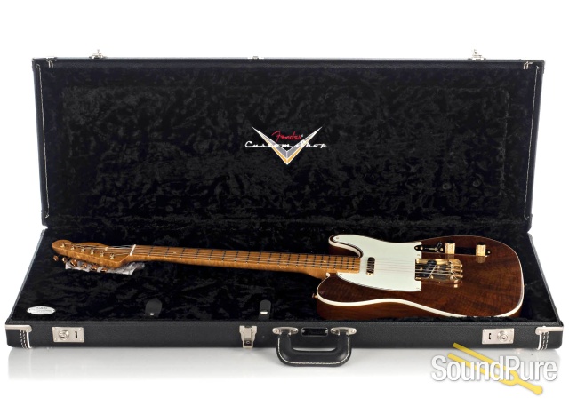 Fender CS Artisan Telecaster Claro Walnut #CZ528599 - Used — image 4