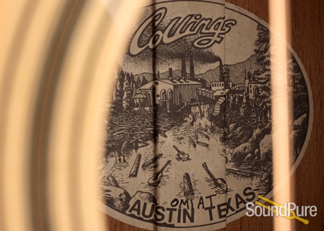 Collings OM1 AT Adirondack/Mahogany #28403 - Used — image 4