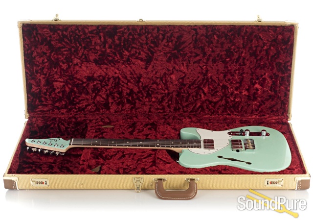 Suhr Alt T Surf Green Electric Guitar #64671 — image 4