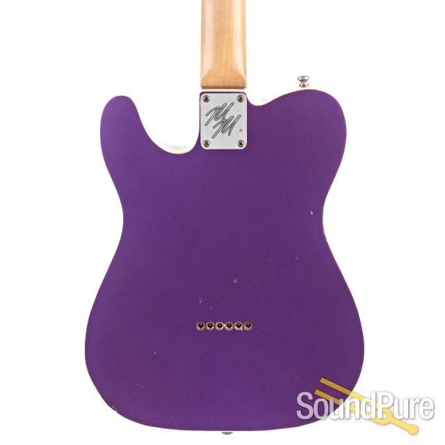 Mario Guitars T-Style Candy Grape Electric Guitar #1121599 — image 7