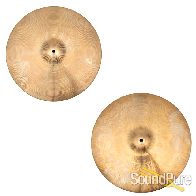 Zildjian 15" New Beat Hi-Hat Cymbals - Used — image 1