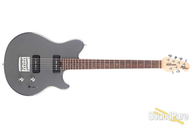 Ernie Ball Music Man Axis Sport MM90 Gray #G13301 - Used — image 8