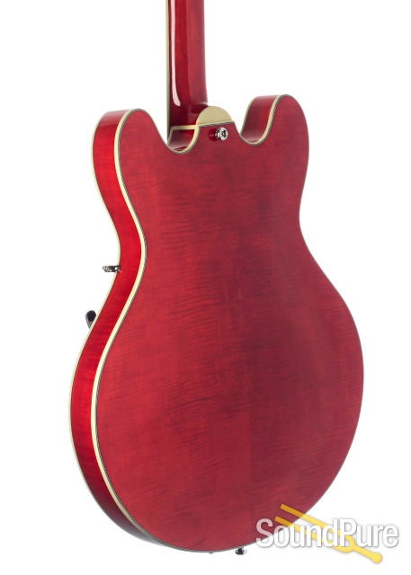 Eastman T486B-RD Red Semi-Hollow #13850453 - Used — image 2
